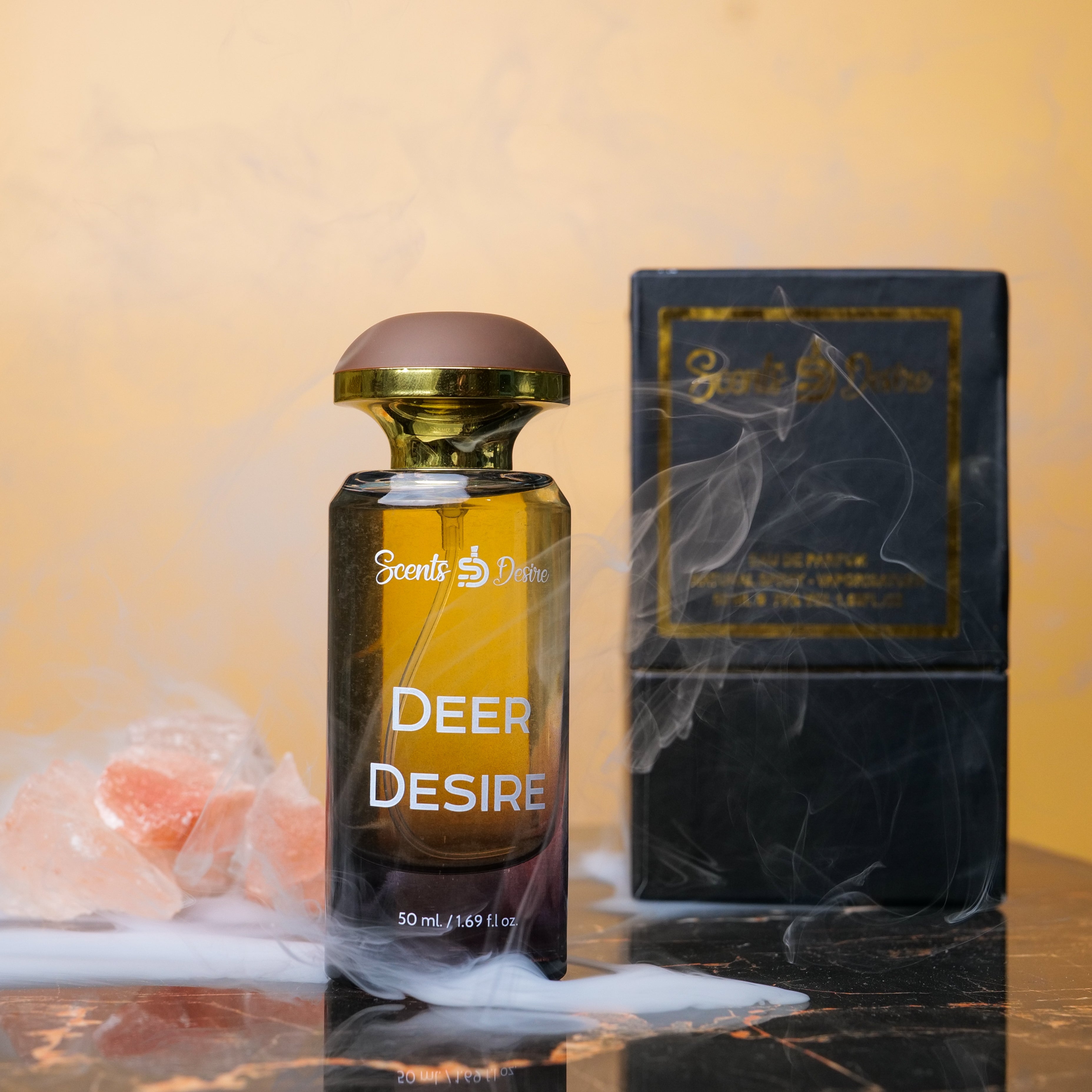 Deer Desire — Where Oud Meets the Heart of a Rose